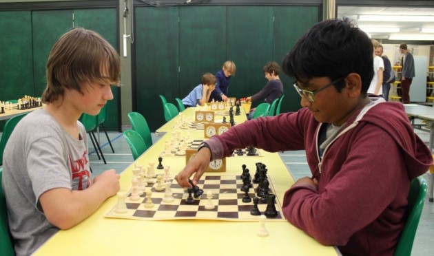 Young Norfolk chess players do battle on the boards at Sheringham